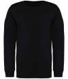 NS403 Native Spirit Kids Crew Neck Sweatshirt Black colour image